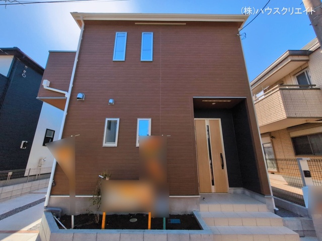 千葉県鎌ケ谷市北中沢２丁目の新築戸建て完成写真 2026年3月4日撮影