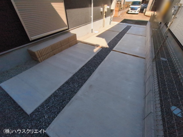 千葉県鎌ケ谷市北中沢２丁目の新築戸建て完成写真 2026年3月4日撮影