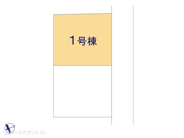 千葉県鎌ケ谷市北中沢２丁目の新築戸建て全体区画図 ※図面と異なる場合は現況を優先