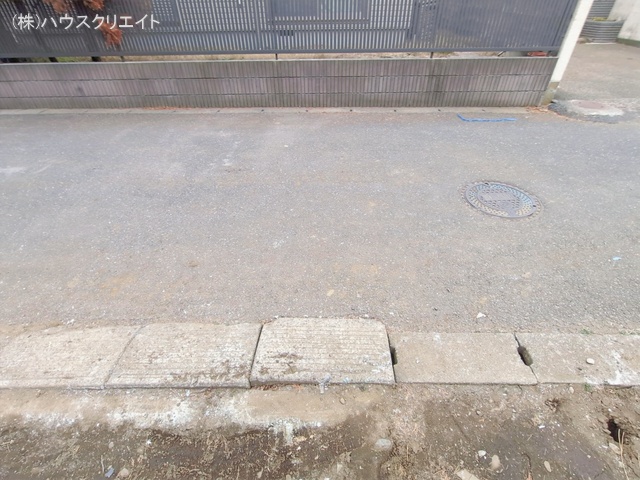 千葉県鎌ケ谷市北中沢２丁目の新築戸建て外構写真 2026年1月20日撮影