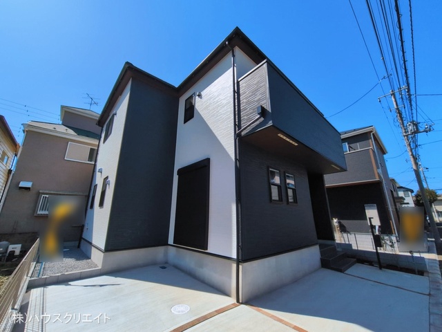 千葉県鎌ケ谷市北中沢２丁目の新築戸建て完成写真 2026年3月4日撮影