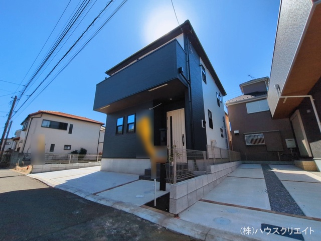 千葉県鎌ケ谷市北中沢２丁目の新築戸建て完成写真 2026年3月4日撮影