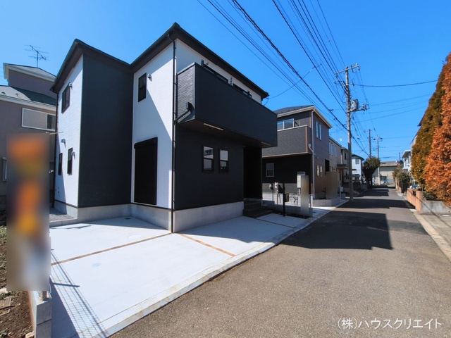 千葉県鎌ケ谷市北中沢２丁目の新築戸建て完成写真 2026年3月4日撮影