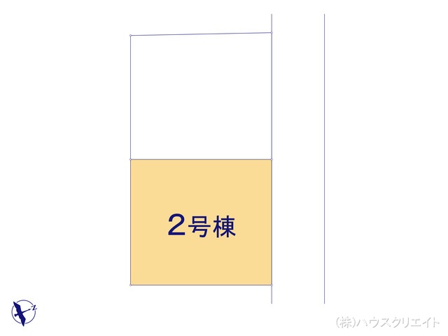 千葉県鎌ケ谷市北中沢２丁目の新築戸建て全体区画図 ※図面と異なる場合は現況を優先
