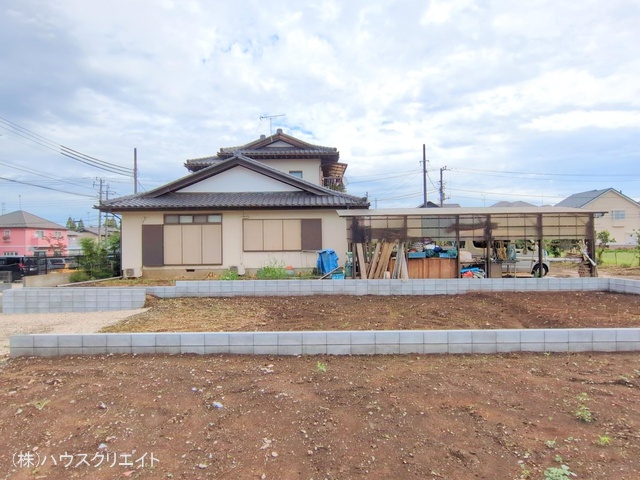 千葉県柏市大井の新築戸建て更地・土地写真 2025年10月5日撮影