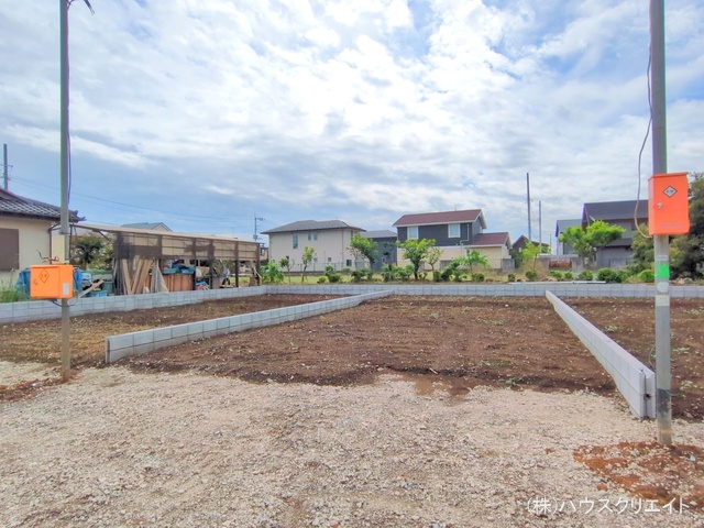 千葉県柏市大井の新築戸建て更地・土地写真 2025年10月5日撮影