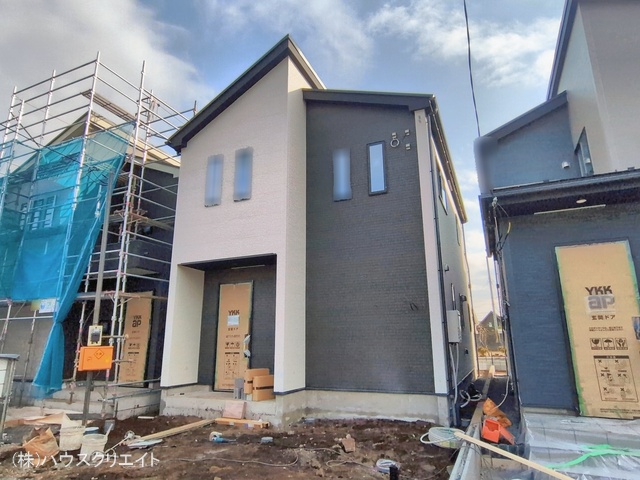 千葉県柏市大井の新築戸建て外構写真 2026年1月18日撮影