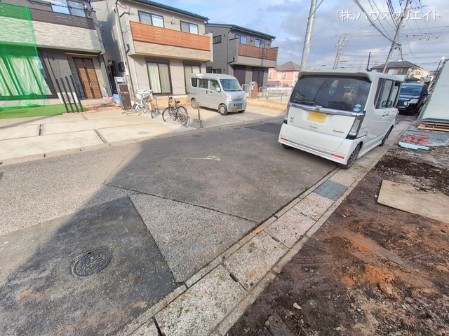千葉県柏市大井の新築戸建て外構写真 2026年1月18日撮影