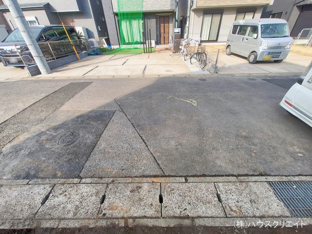 千葉県柏市大井の新築戸建て外構写真 2026年1月18日撮影