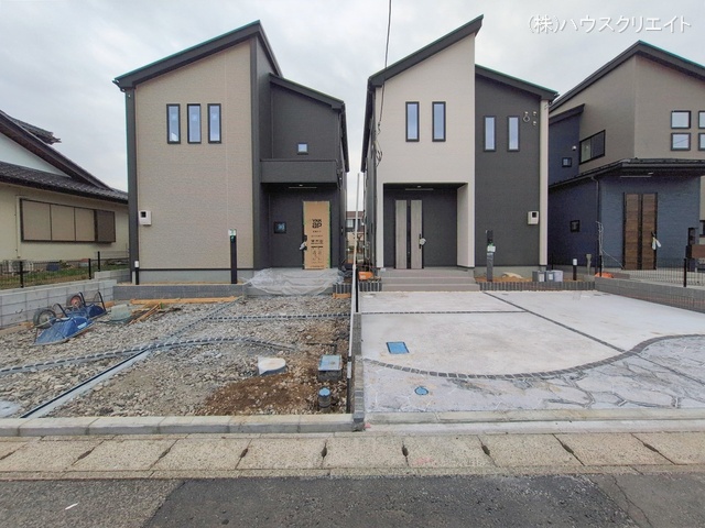 千葉県柏市大井の新築戸建て完成写真 2026年2月15日撮影