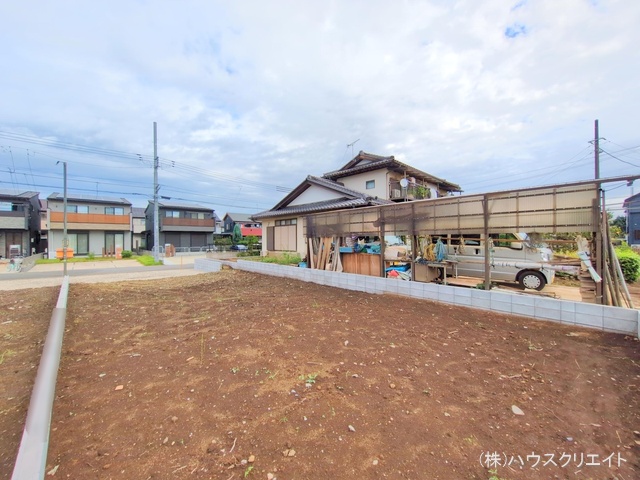 千葉県柏市大井の新築戸建て更地・土地写真 2025年10月5日撮影