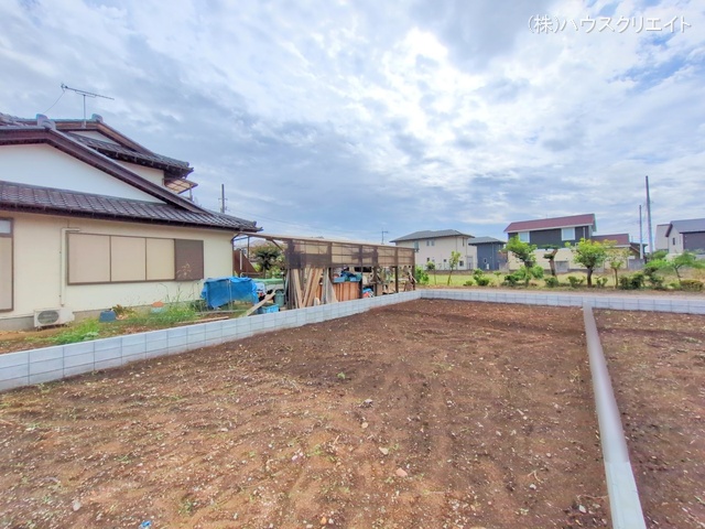 千葉県柏市大井の新築戸建て更地・土地写真 2025年10月5日撮影