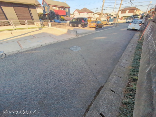 千葉県柏市大井の新築戸建て外構写真 2026年2月3日撮影