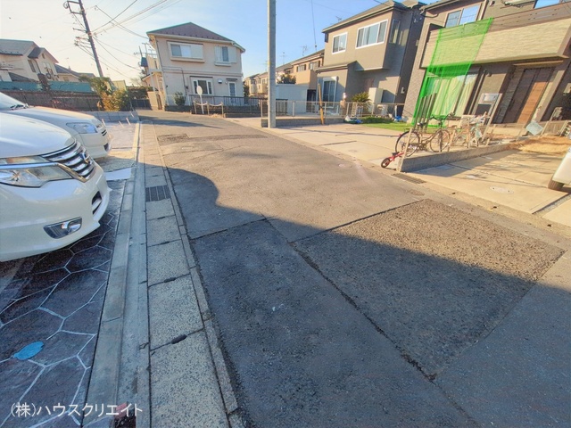 千葉県柏市大井の新築戸建て外構写真 2026年2月3日撮影