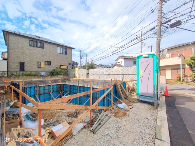 千葉県柏市しいの木台4丁目の新築戸建て基礎写真 2025年10月5日撮影
