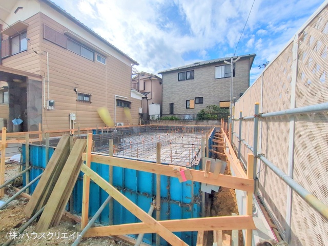 千葉県柏市しいの木台4丁目の新築戸建て基礎写真 2025年10月5日撮影