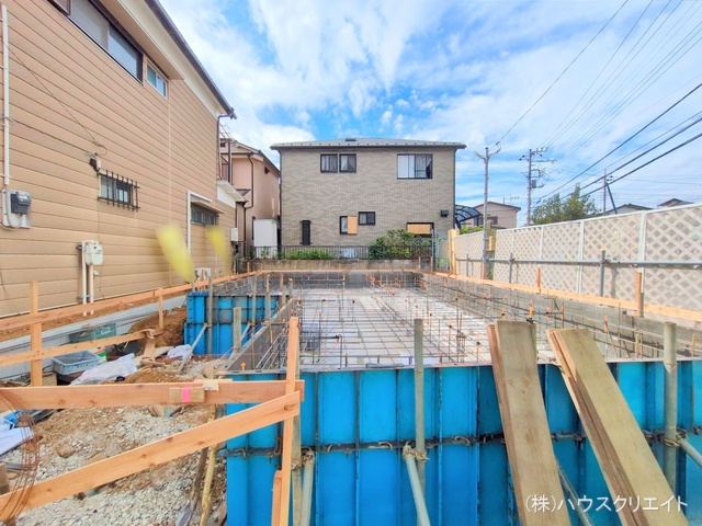 千葉県柏市しいの木台4丁目の新築戸建て基礎写真 2025年10月5日撮影