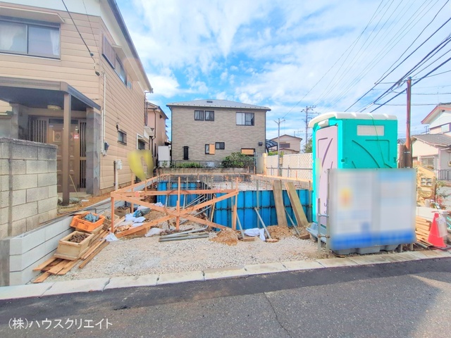 千葉県柏市しいの木台4丁目の新築戸建て基礎写真 2025年10月5日撮影