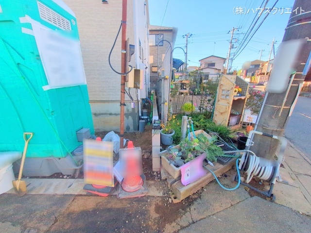 千葉県柏市しいの木台4丁目の新築戸建て外構写真 2025年12月3日撮影