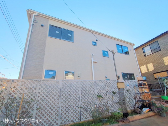 千葉県柏市しいの木台4丁目の新築戸建て外構写真 2025年12月3日撮影