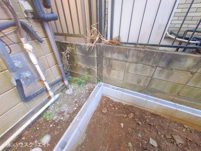 千葉県柏市しいの木台4丁目の新築戸建て外構写真 2025年12月3日撮影