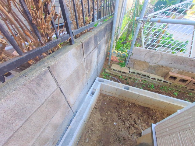 千葉県柏市しいの木台4丁目の新築戸建て外構写真 2025年12月3日撮影