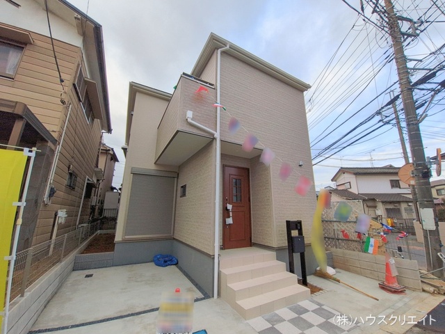 千葉県柏市しいの木台4丁目の新築戸建て完成写真 2026年1月18日撮影