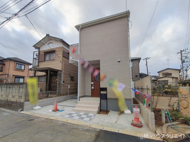 千葉県柏市しいの木台4丁目の新築戸建て完成写真 2026年1月18日撮影