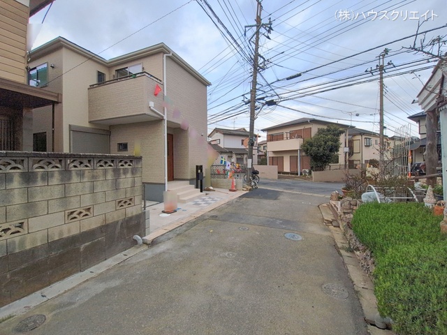 千葉県柏市しいの木台4丁目の新築戸建て完成写真 2026年1月18日撮影