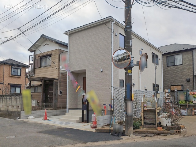 千葉県柏市しいの木台4丁目の新築戸建て完成写真 2026年1月18日撮影