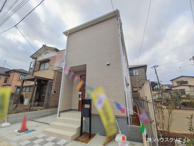 千葉県柏市しいの木台4丁目の新築戸建て完成写真 2026年1月18日撮影