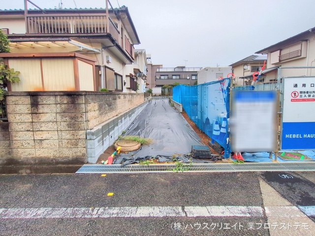 千葉県松戸市六高台２丁目の新築戸建て更地・土地写真 2025年10月15日撮影