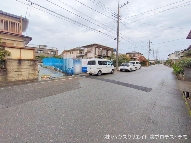 千葉県松戸市六高台２丁目の新築戸建て更地・土地写真 2025年10月23日撮影