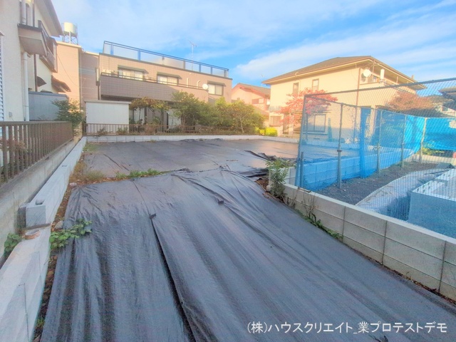 千葉県松戸市六高台２丁目の新築戸建て更地・土地写真 2025年11月3日撮影