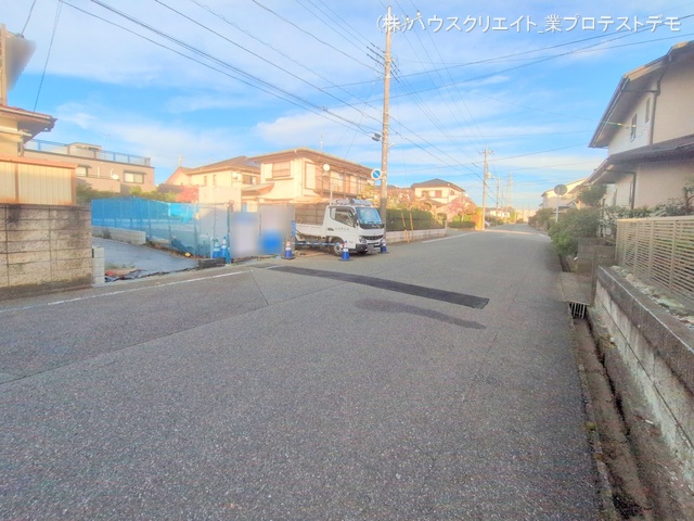 千葉県松戸市六高台２丁目の新築戸建て更地・土地写真 2025年11月3日撮影