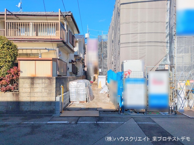 千葉県松戸市六高台２丁目の新築戸建てシート写真 2025年12月21日撮影