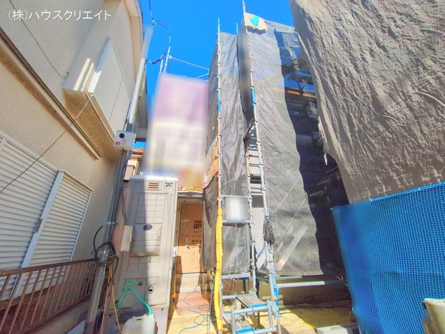 千葉県松戸市六高台２丁目の新築戸建てシート写真 2025年12月21日撮影