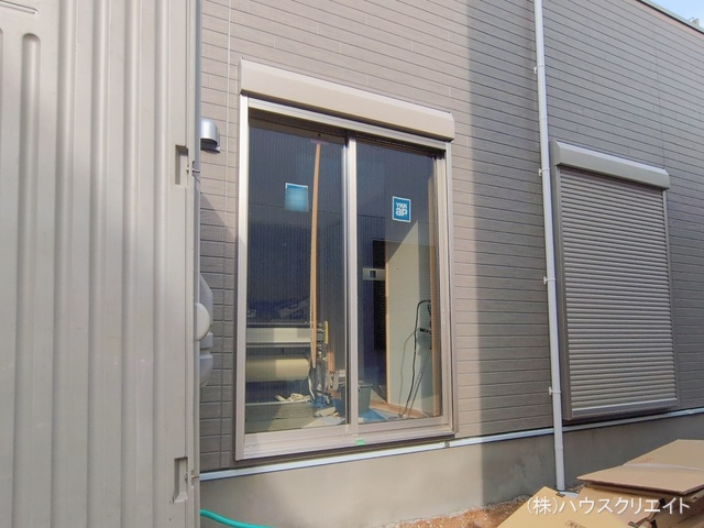 千葉県松戸市六高台２丁目の新築戸建て外構写真 2026年1月14日撮影