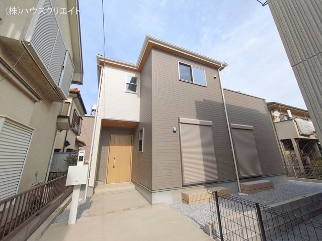 千葉県松戸市六高台２丁目の新築戸建て完成写真 2026年2月4日撮影