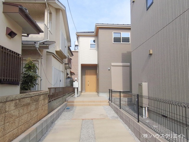 千葉県松戸市六高台２丁目の新築戸建て完成写真 2026年2月4日撮影