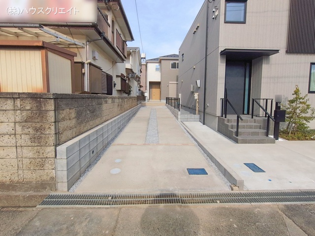 千葉県松戸市六高台２丁目の新築戸建て完成写真 2026年2月4日撮影