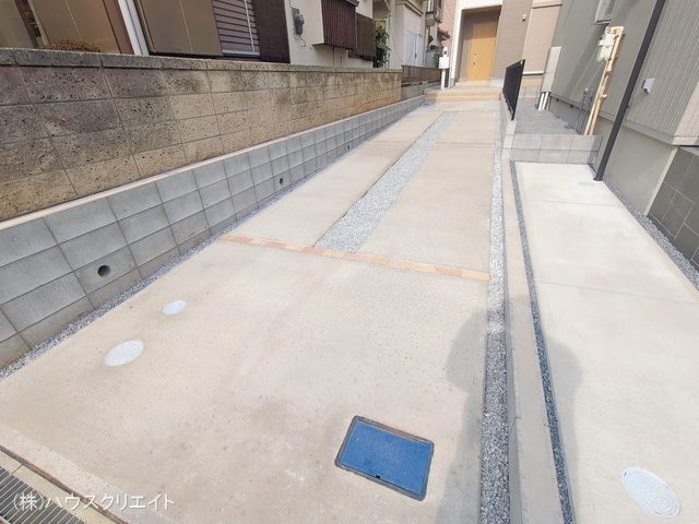 千葉県松戸市六高台２丁目の新築戸建て完成写真 2026年2月4日撮影