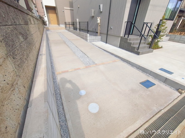 千葉県松戸市六高台２丁目の新築戸建て完成写真 2026年2月4日撮影