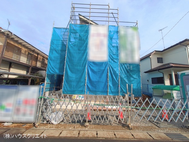 千葉県柏市布施の新築戸建てシート写真 2026年1月6日撮影