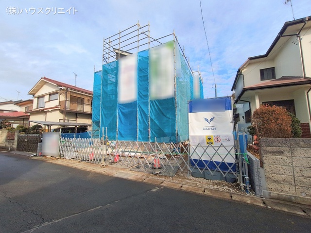 千葉県柏市布施の新築戸建てシート写真 2026年1月6日撮影