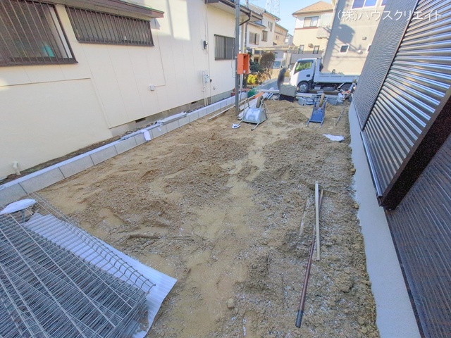 千葉県柏市布施の新築戸建て外構写真 2026年1月21日撮影