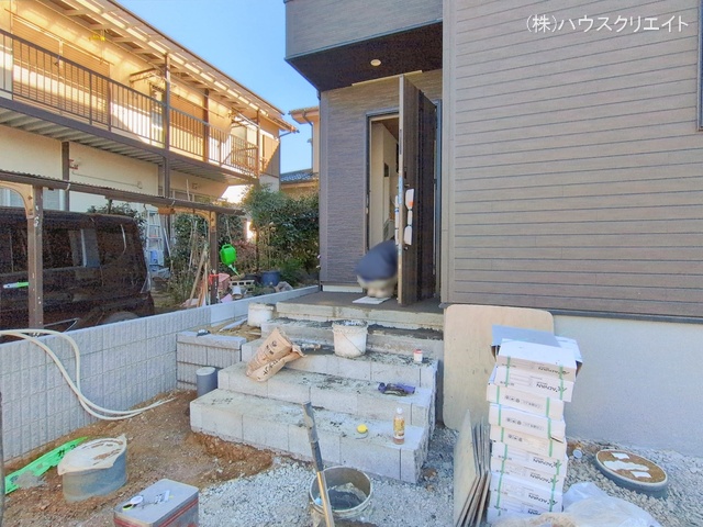 千葉県柏市布施の新築戸建て外構写真 2026年1月21日撮影