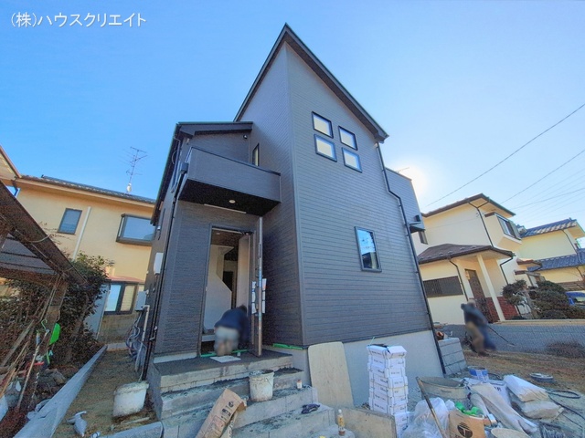 千葉県柏市布施の新築戸建て外構写真 2026年1月21日撮影