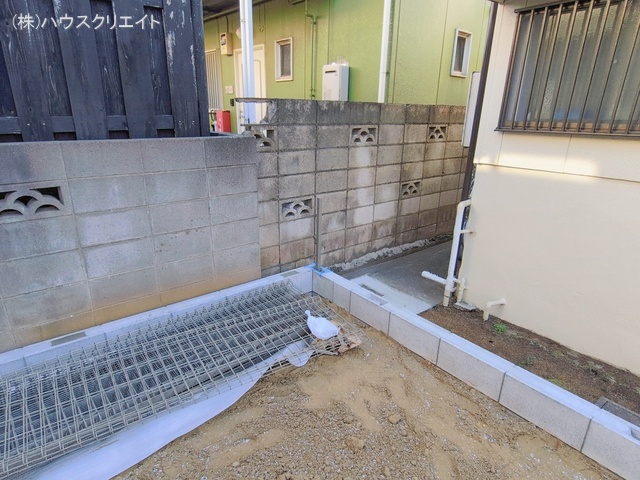 千葉県柏市布施の新築戸建て外構写真 2026年1月21日撮影