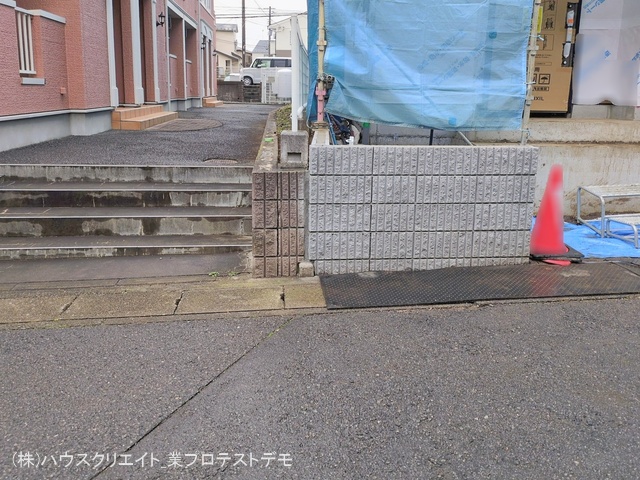 千葉県松戸市小金きよしケ丘４丁目の新築戸建てシート写真 2026年1月6日撮影